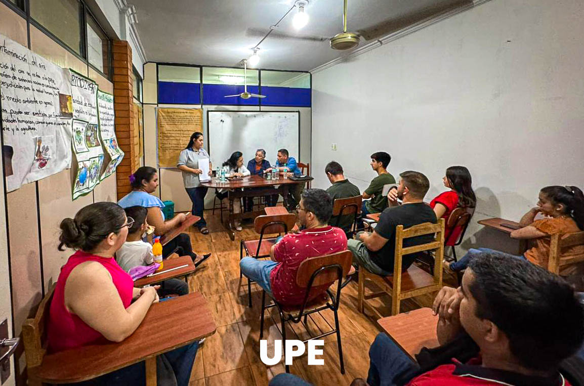 Reunión con estudiantes en proceso de Trabajo Final de Grado: Facultad de Ciencias Agropecuarias - UPE Sede Minga Guazú